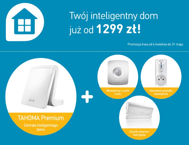 Zdjęcie do artykułu WIOSENNA SUPER PROMOCJA NA ZESTAW TAHOMA PREMIUM FIRMY SOMFY !!